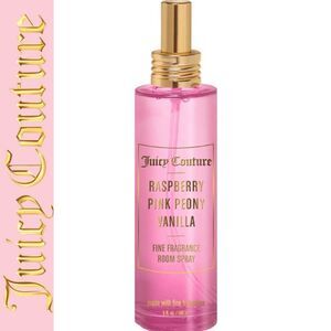 Juicy Couture Raspberry Pink Peony Vanilla Fine Fragrance Room Spray